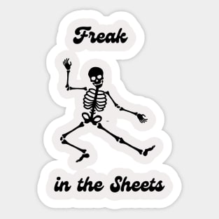 Freak in the Sheets Sticker